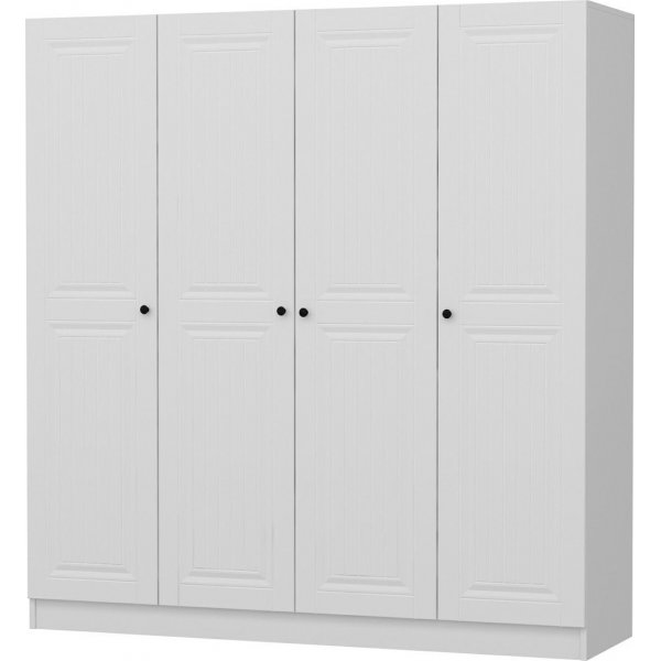 Capeto Kleiderschrank 180 cm - Weiß Capeto Kleiderschrank 180 cm - Weiß