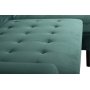 Sofa Firenze aus grnem Samt