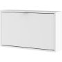 Schuhe wandmontierter Schuhschrank - Wei