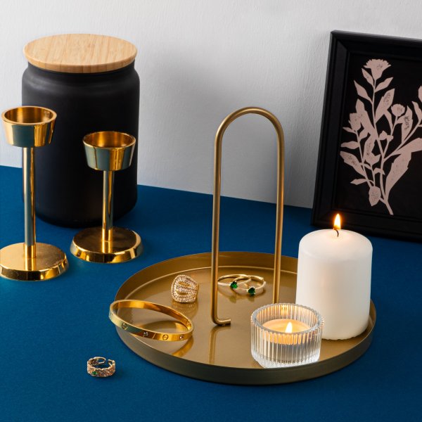 Simi Dekoteller - Gold Simi Dekoteller - Gold