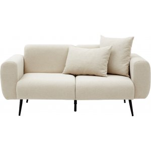 Flanko 2-Sitzer-Sofa Creme