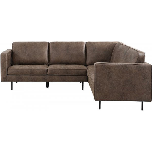 Balbus Ecksofa 3+2 - Dunkelbraun