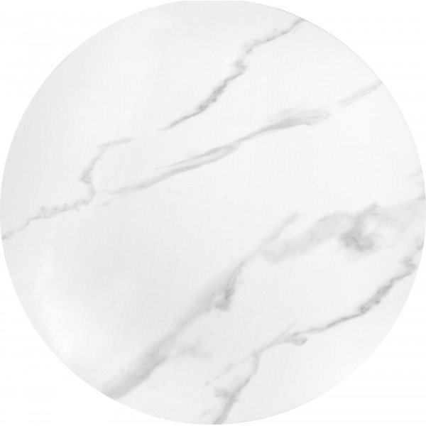 Tribeca Couchtisch Ø50 cm - Weißer Marmor/Gold Tribeca Couchtisch Ø50 cm - Weißer Marmor/Gold