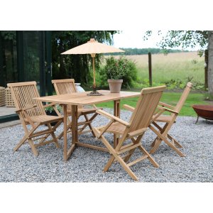 Saltö Stuhl mit Armlehnen - Teak Saltö Stuhl mit Armlehnen - Teak