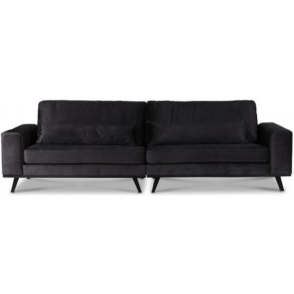 Ranger 4-Sitzer-Sofa - Anthrazitgrau (Samt) Ranger 4-Sitzer-Sofa - Anthrazitgrau (Samt)