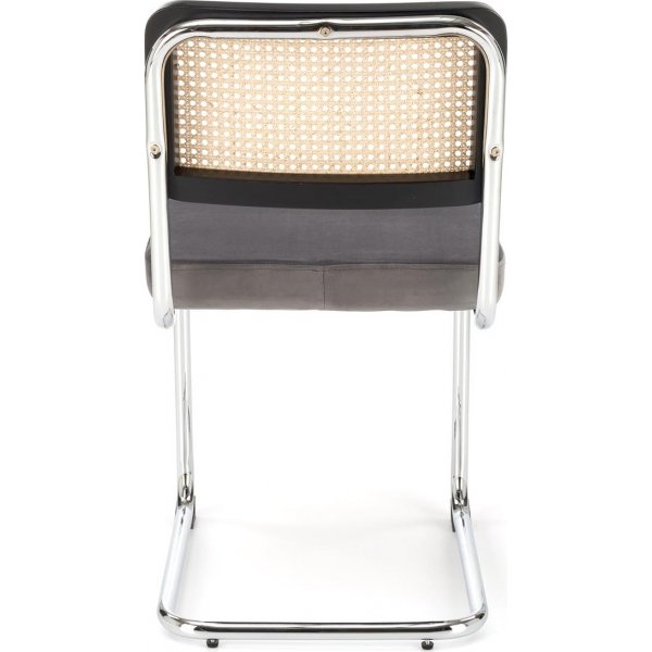 Cadeira Esszimmerstuhl 504 - Schwarz/Grau