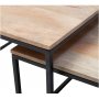 Melissa Tisch 75x75 | 65x65 cm - Holz/schwarz