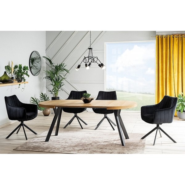 Casper Stuhl - Schwarz