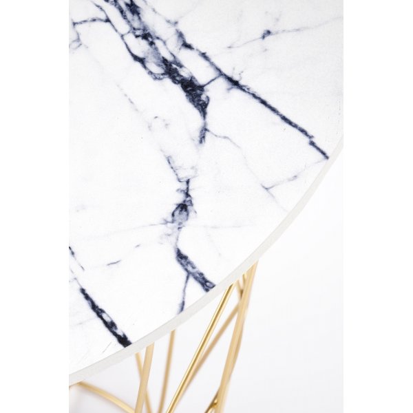 Couchtisch Marmor / Gold Ø42 cm Couchtisch Marmor / Gold Ø42 cm