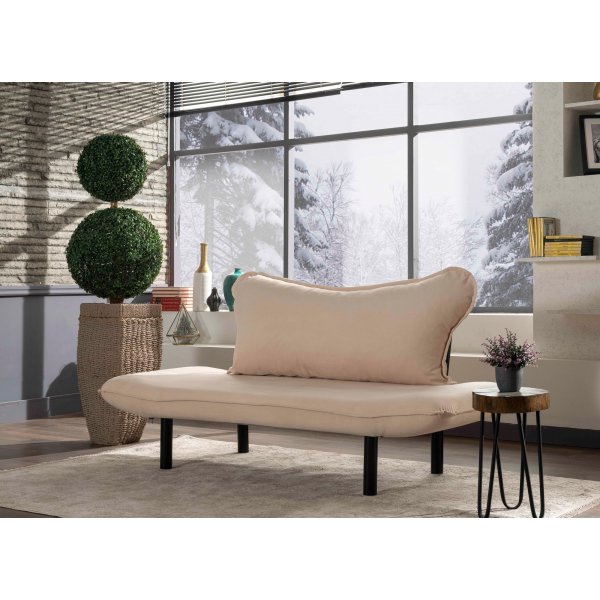 Chatto 2-Sitzer Schlafsofa - Cremewei