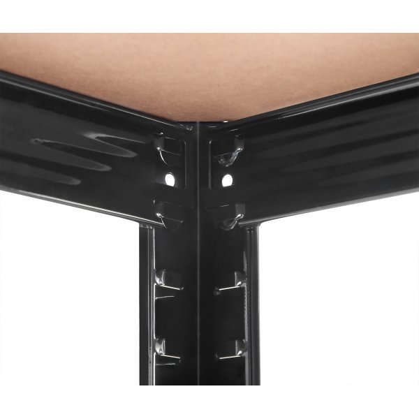 Galore Regal 200 cm - Schwarz/Beige