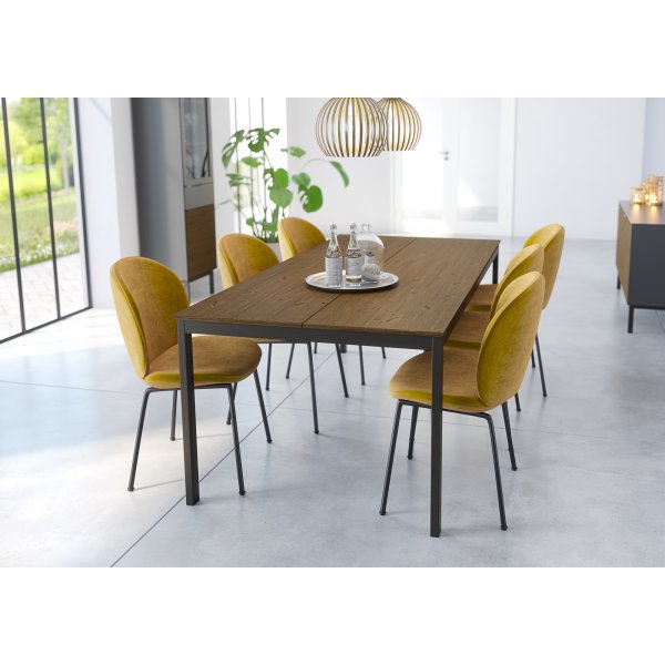 Soma Esstisch 200 x 98 cm - Schwarz/espresso Soma Esstisch 200 x 98 cm - Schwarz/espresso