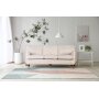 Howard Watford Deluxe geschwungenes 4-Sitzer-Sofa - Sand + Fleckentferner fr Mbel