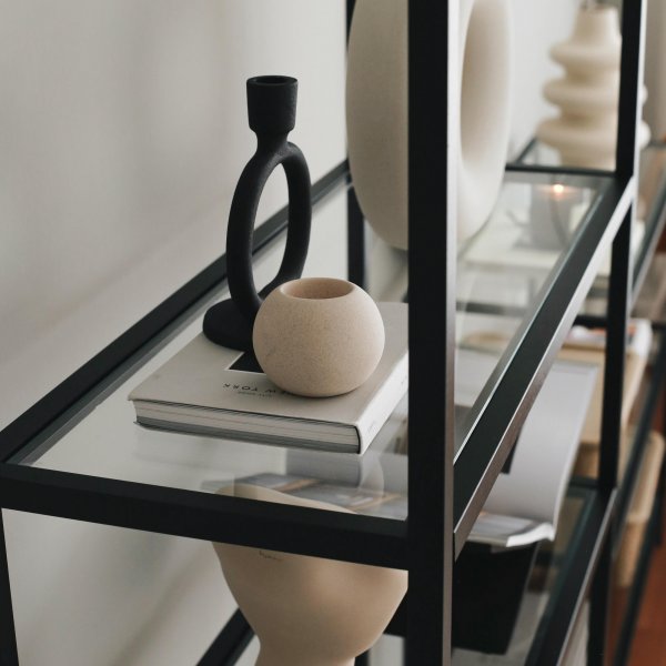 Komma B�cherregal - Schwarz