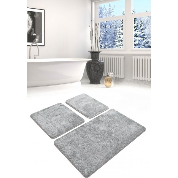 Badezimmerteppich Hawaii - Grau