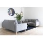 Lido 2,5-Sitzer-Sofa - Hellgrau