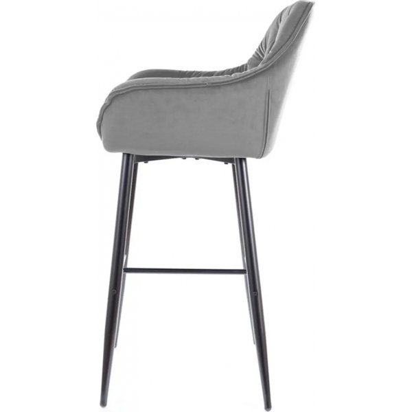 Barhocker Kirsche - Grau