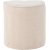 Herz-Pouf - Beige Teddy