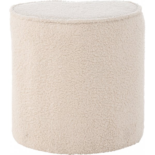 Herz-Pouf - Beige Teddy Herz-Pouf - Beige Teddy