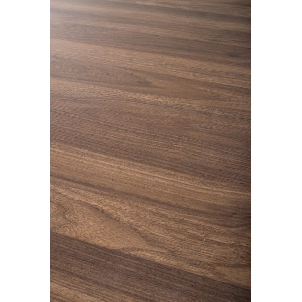 Esstisch 90 cm - Walnuss/Schwarz