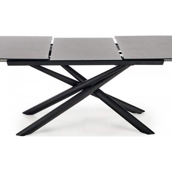 Sparrow Esstisch 180-240 x 95 cm - Grau/Schwarz Sparrow Esstisch 180-240 x 95 cm - Grau/Schwarz