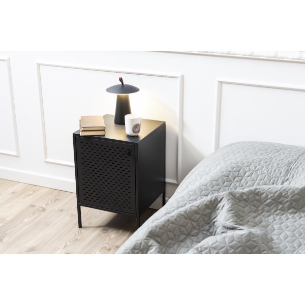 Newcastle Nachttisch 40x60 cm - Schwarz