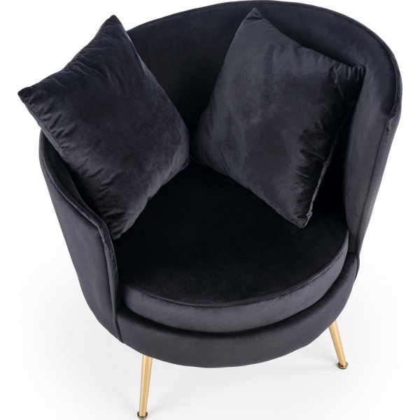 Sessel Elvira - Schwarz Sessel Elvira - Schwarz