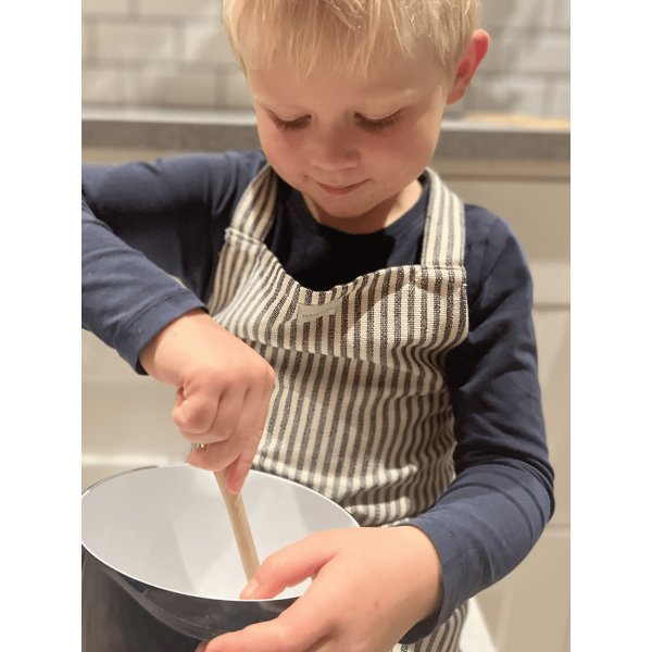 Kitty Kinderschürze 55 x 50 cm - Schwarz/Weiß Kitty Kinderschürze 55 x 50 cm - Schwarz/Weiß