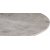 SOHO Esstisch 130 cm - Gebrstetes Aluminium / Silberner Marmor