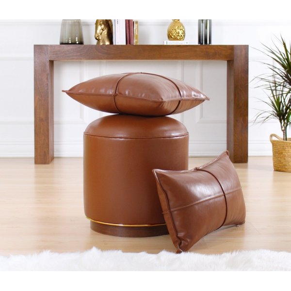 Sitzpuff Milotte - Dunkelbraun Sitzpuff Milotte - Dunkelbraun