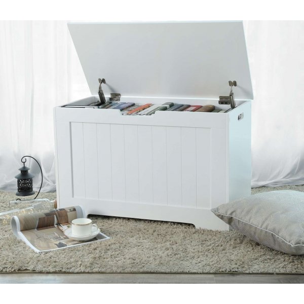 Annette Aufbewahrungstruhe - Wei