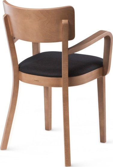 Stuhl mit festem Gestell und gepolsterter Sitzflche - Farbe des Gestells und der Polsterung optional