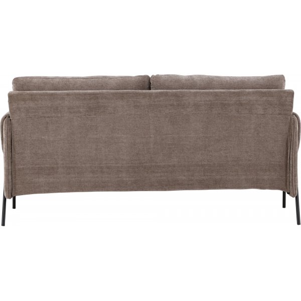 Indigofarbenes 2-Sitzer-Sofa - Beige Indigofarbenes 2-Sitzer-Sofa - Beige