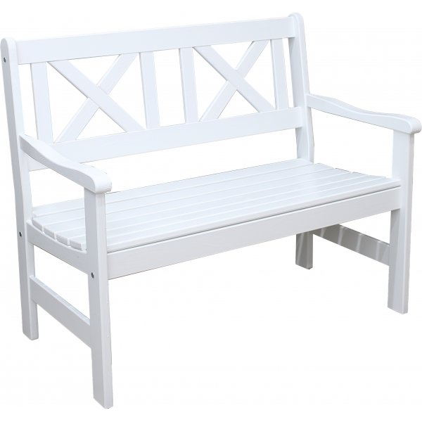 Europa Gartenbank 2-Sitzer - Wei