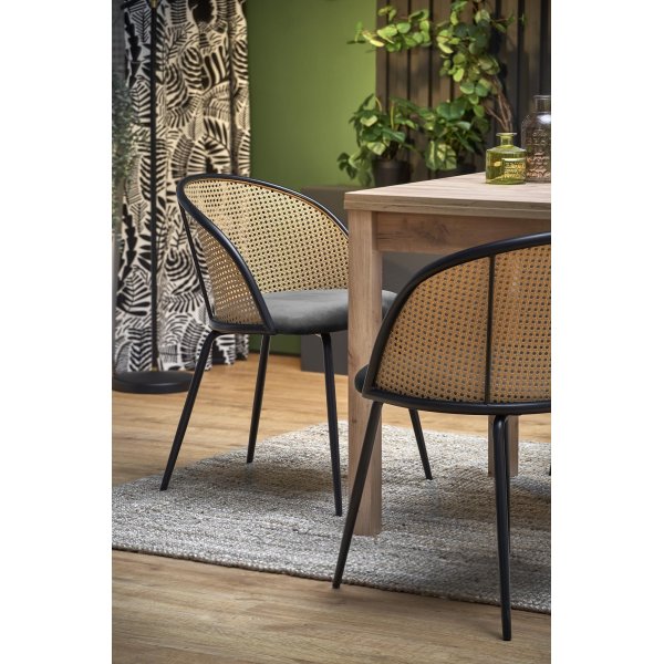 Yaritza Esstisch 80-160 cm - Craft-Eiche