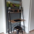 Kundenbild Schreibtisch Perlie - Sonoma Eiche/schwarz