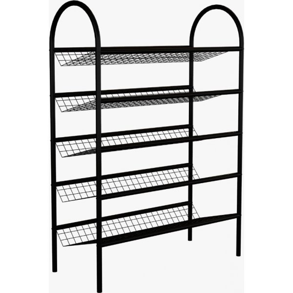 Roger Schuhregal - Schwarz