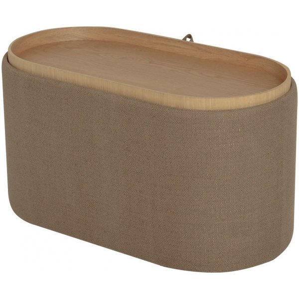 Maiko Puff oval - Braun Maiko Puff oval - Braun