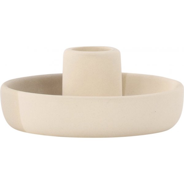 Otis Kerzenhalter - Beige/Grau