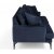 Papira 3-Sitzer-Sofa - Marineblau