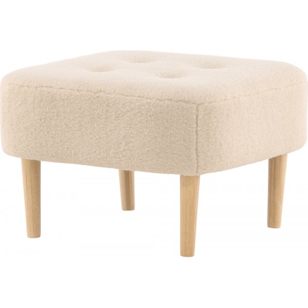 Hocker Salina - Weies Vlies