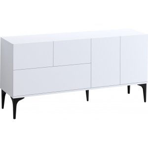 Glise Sideboard - Wei/Schwarz