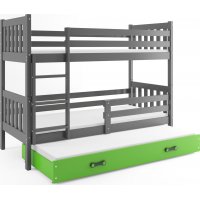 Carino Etagenbett mit Zustellbett 80 x 190 cm - Beliebige Farbe Carino Etagenbett mit Zustellbett 80 x 190 cm - Beliebige Farbe