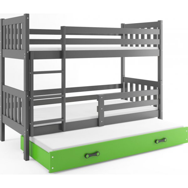 Carino Etagenbett mit Zustellbett 80 x 190 cm - Beliebige Farbe