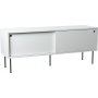 Volume Medienbank 132 cm - Wei