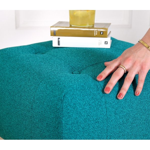 Leerer Hocker - Türkis Leerer Hocker - Türkis