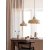 Wells Decken-/Fensterlampe - Beige/Gold - 24 cm