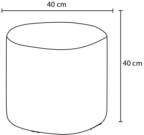 Inozu Hocker - Creme Inozu Hocker - Creme