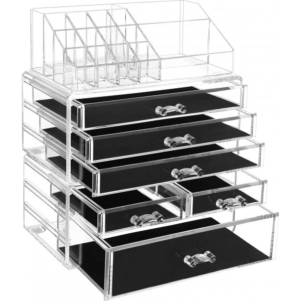 Ronya Schminkbox 30,5 cm - Transparent