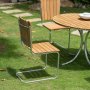 Mllan Gartenstuhl stapelbar aus Teakholz
